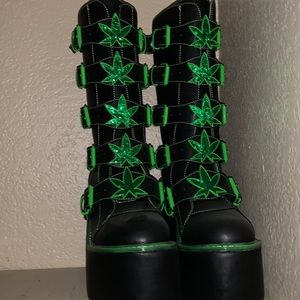 Rave goth platforms, brand new. Worn once.